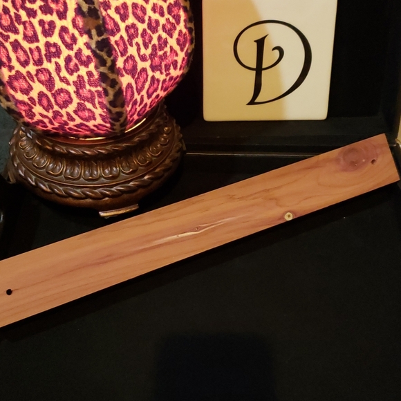 Tie & Belt Rack Cedar & Brass Organizer Racks Bundle of 2 Organize Keys Fob  NWT - Picture 3 of 7